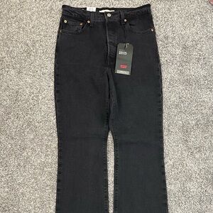 Levi's Women's Black Ribcage Bootcut Jeans